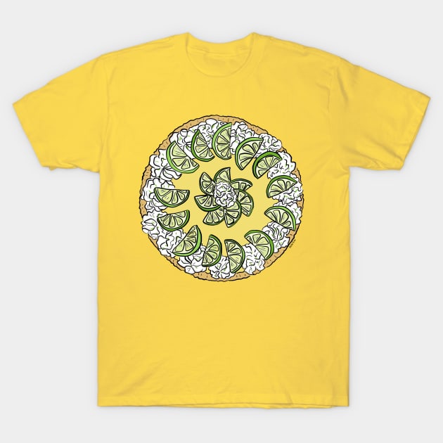 Mouthwatering key lime pie T-Shirt by doodletokki